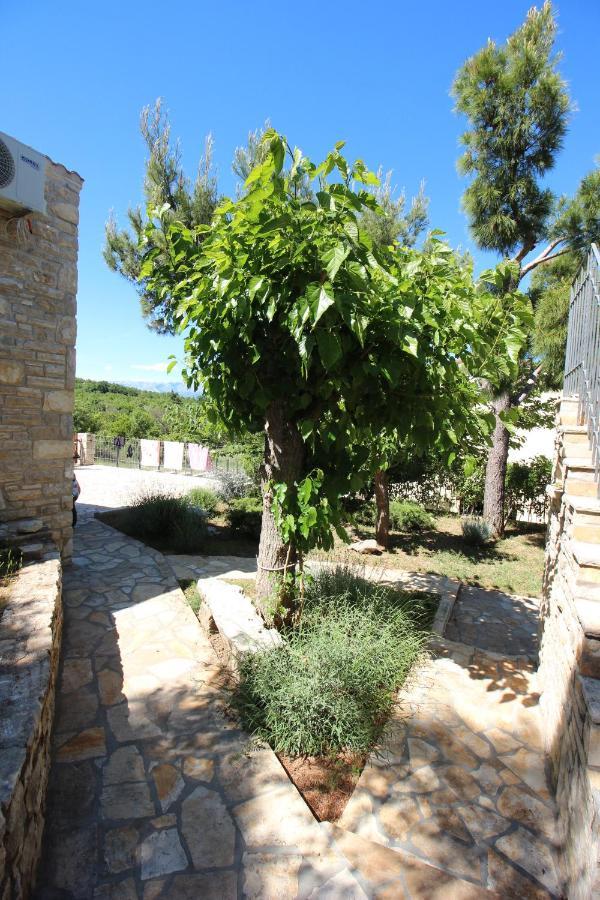Stone House Skrivena Villa Pridraga Exterior foto