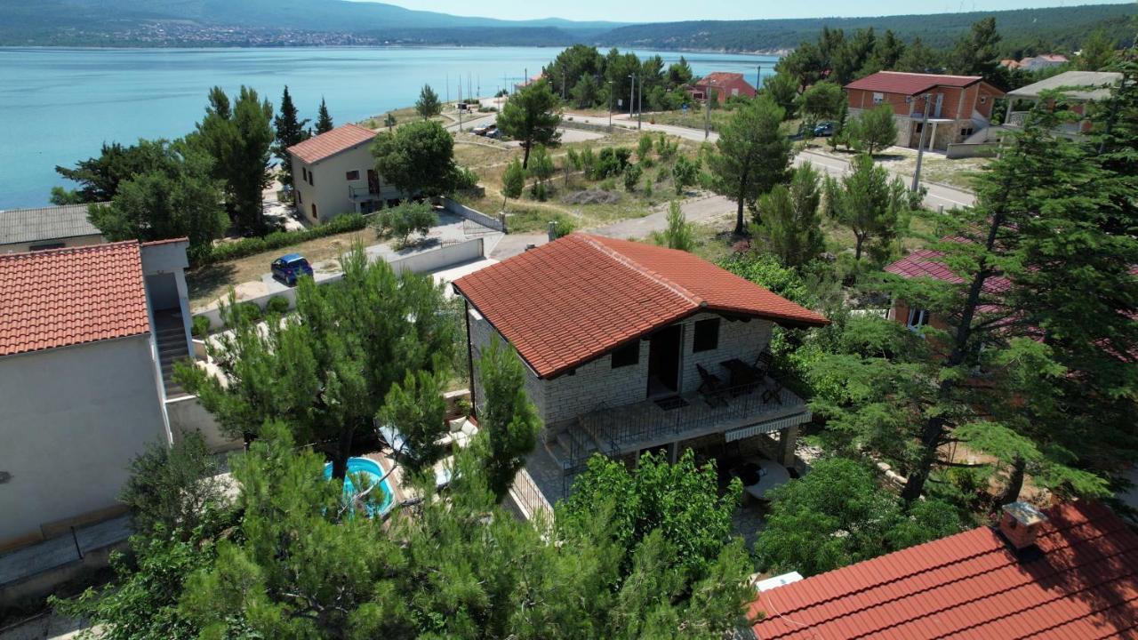Stone House Skrivena Villa Pridraga Exterior foto